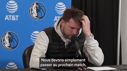 Mavericks - Doncic : "Les Celtics sont la meilleure équipe de la NBA"