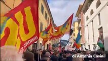 Pisa, il corteo degli studenti: un momento della manifestazione