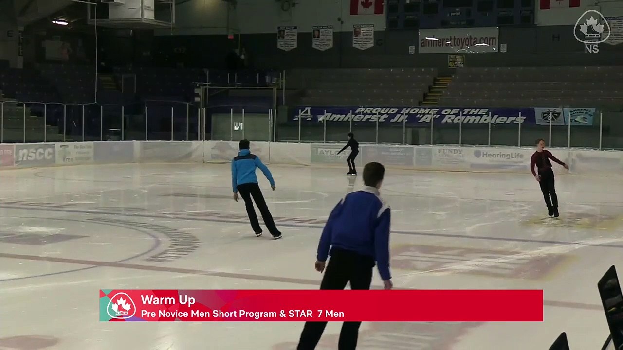PreNovice Men short - Star 7 Men Short - Novice Women Short - Senior Women short - 2024 Skate Canada Nova Scotia Provincials