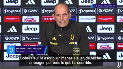 Allegri sobre Pogba: "El fútbol pierde a un jugador extraordinario"