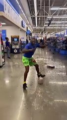 Minnesota man pours milk and cereal on himself in Walmart