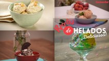 4 fáciles recetas de helados caseros para vender en verano | Recetas de helados | Cocina Vital