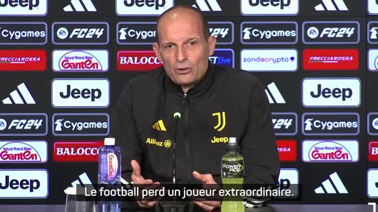 Juventus - Allegri sur la suspension de Paul Pogba : "Le football perd un joueur extraordinaire"