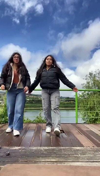 Dancing Sister Falls Through Floorboard
