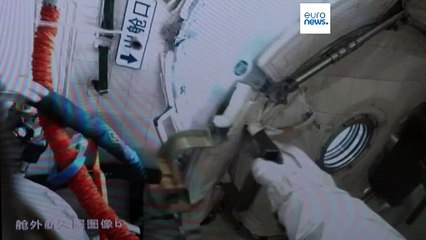 دومین راهپیمایی فضایی خدمه «شنژو-۱۷» در ایستگاه فضایی چین