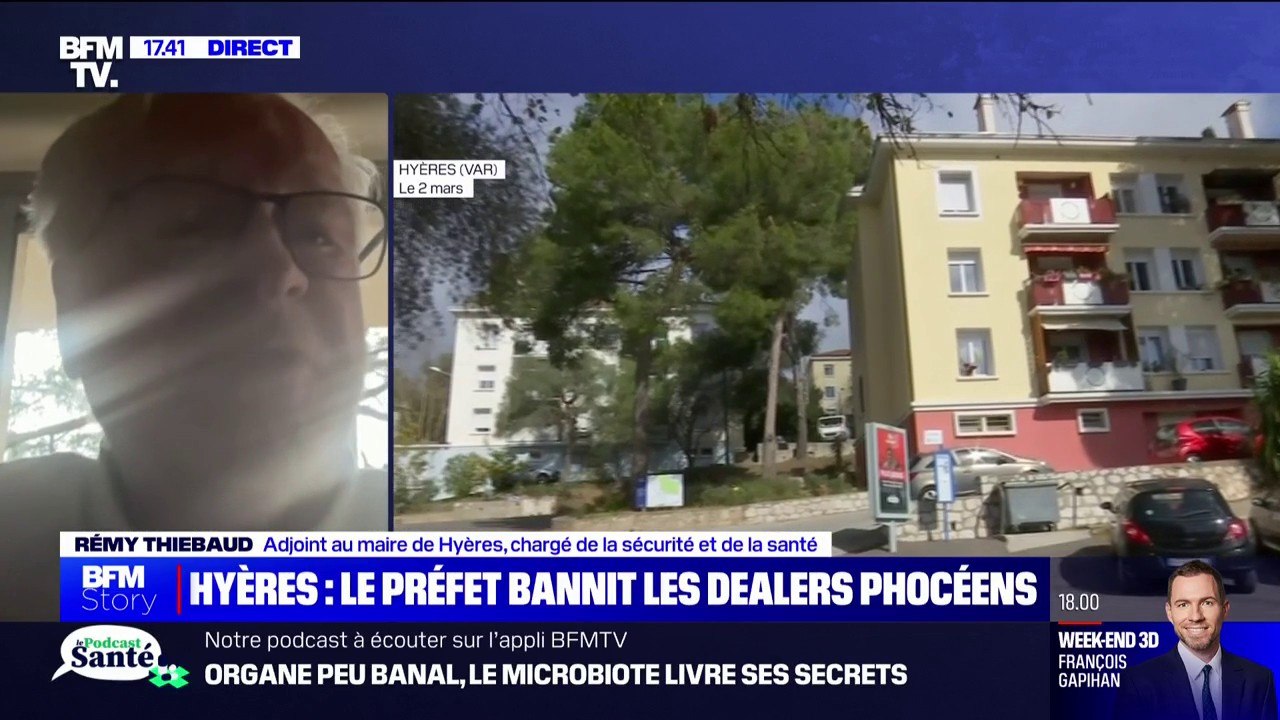Dealers marseillais à Hyères: "Nous sommes dans la demande de la présence permanente de CRS" assure Rémy Thiebaud, adjoint au maire de Hyères