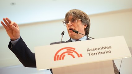 Puigdemont: "La represión no se acabará por más leyes que se hagan"
