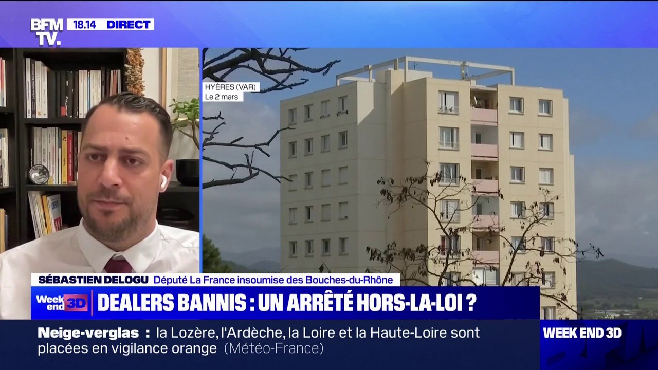 "Ce n'est pas la bonne façon de faire": Sébastien Delogu (LFI) réagit à l'arrêté qui interdit la circulation des dealers marseillais dans la commune de Hyères
