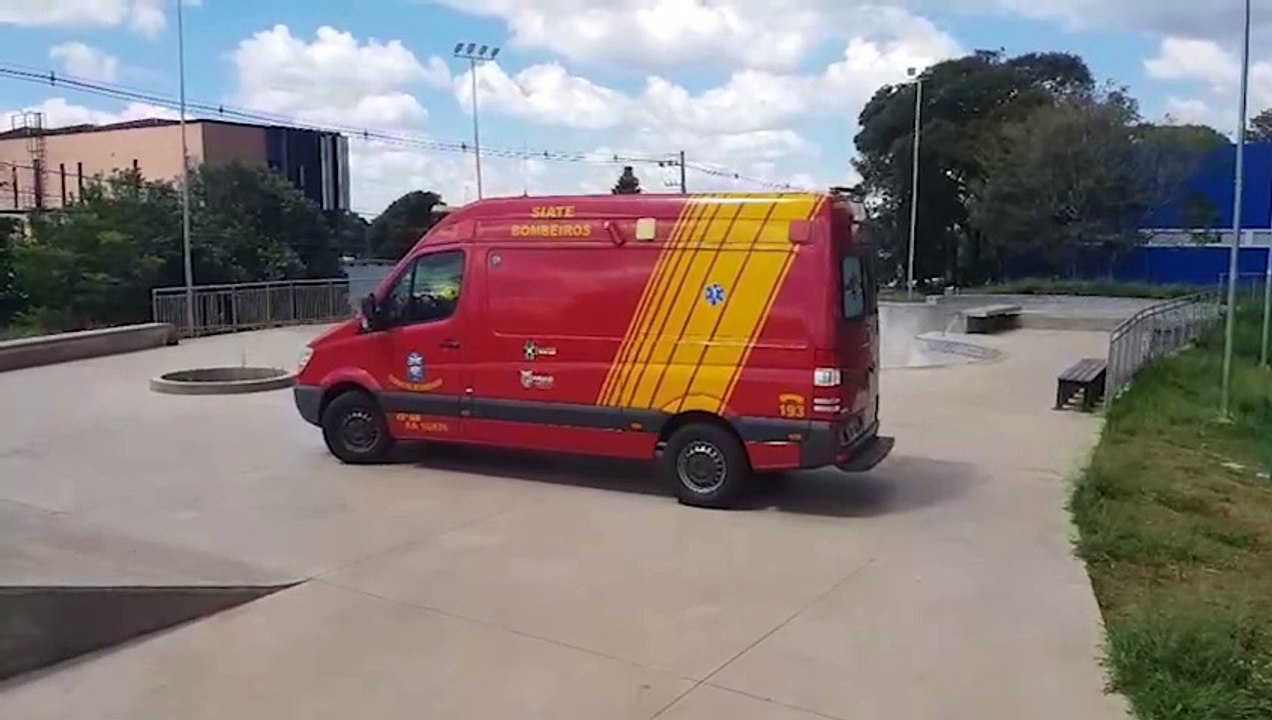 Adolescente cai na pista de skate do Ciro Nardi e fica ferido