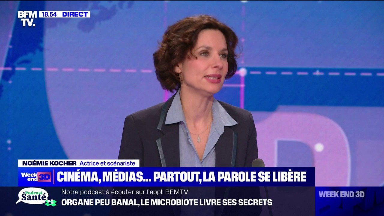 Violences sexuelles: "Ce qui n'est encore réparé, c'est la place des médias dans ces violences" confie Noémie Kocher, actrice