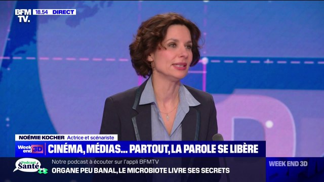 Violences sexuelles: Ce qui n'est encore réparé, c'est la place des médias dans ces violences confie Noémie Kocher, actrice
