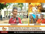 Barinas | Inicia el registro nacional de los cultores y cultoras de la Gran Misión Viva Venezuela