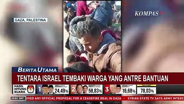 115 Warga Gaza Tewas Ditembak Israel saat Antre Ambil Bantuan Makanan