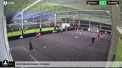 Faute de Ugur Bekec - FC MIKOU