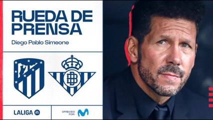 Download Video: Rueda de prensa de Simeone previa al Atleti vs Betis