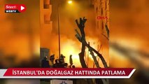 Sultangazi'de doğalgaz hattında patlama