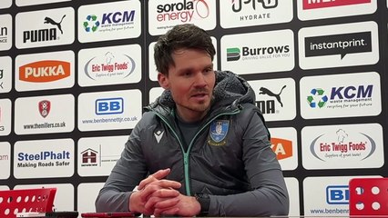 Danny Röhl's Sheffield Wednesday delight after Rotherham United win