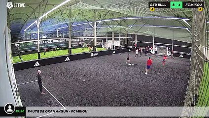 Faute de Okan Akgun - FC MIKOU
