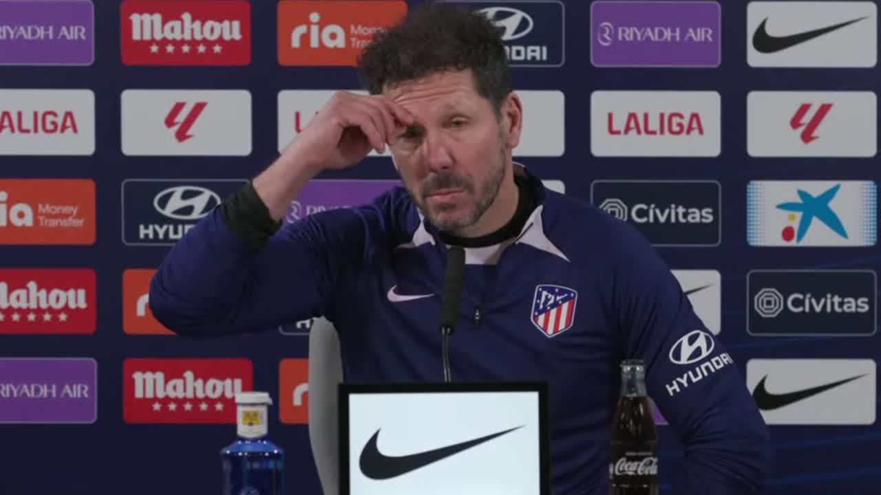 Simeone: "Mañana Morata marcará un gol"