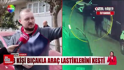 Küçükçekmece'de 19 aracın lastiğini patlattılar