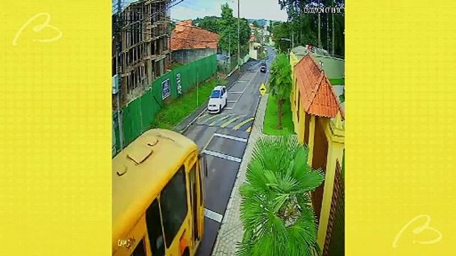 Vídeos mostram ação organizada de grupo durante furto de cabos telefônicos em Curitiba