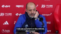 'It will not be good' - Nuno refuses to discuss referee after late Liverpool winner