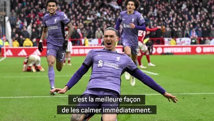 Liverpool - Klopp salue Nunez qui a "immédiatement calmé" les fans adverses