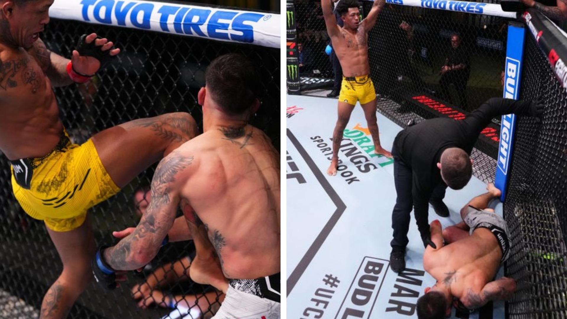 VIDEO | The BRUTAL Knockout at UFC Vegas 87 | beIN SPORTS