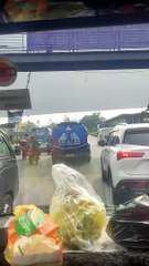 perjalan pulang setlah selesai kirim barang ke toko