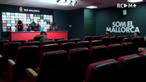 Rueda de prensa de Aguirre, previa al Mallorca vs. Girona