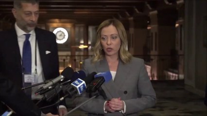 Meloni "Bilancio di questa due giorni in Usa e Canada molto positivo"