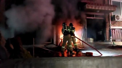 서울 광진구 다가구주택 불...60대 부부 부상 / YTN