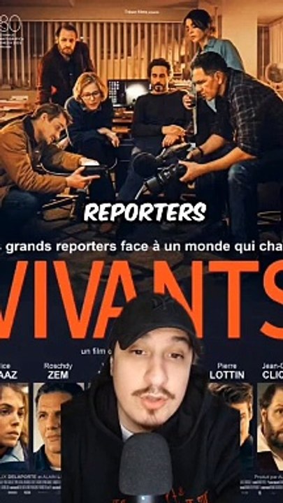 Critique Vivants #vivants #aliceisaaz #roschdyzem #journalisme