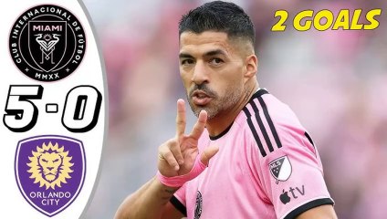 Inter Miami vs Orlando City 5-0 Full Match Highlights & Goals 2024