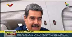 Nicolás Maduro ofrece declaraciones luego de la clausura de la CELAC