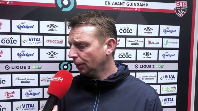 Stéphane Dumont après EAG - Troyes (0-0)