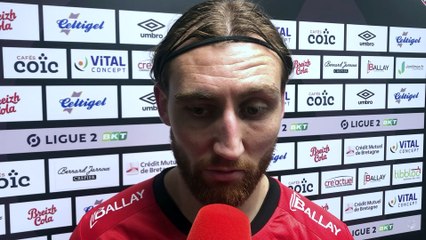 Victor Lobry après EAG - Troyes (0-0)