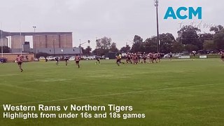 Western Rams v Northern Tigers juniors | 2024 | Daily Liberal