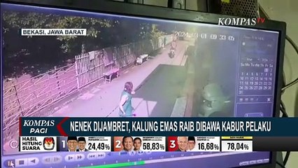 Tega! Nenek di Bekasi Dijambret Pemuda, Kalung Emas Raib