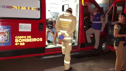 Com camelinho na mão, vítima de disparo de arma de fogo é socorrida pelo Siate no Jardim Los Angeles