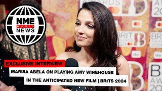 Marisa Abela on playing Amy Winehouse in the anticipated new film | BRITs 2024