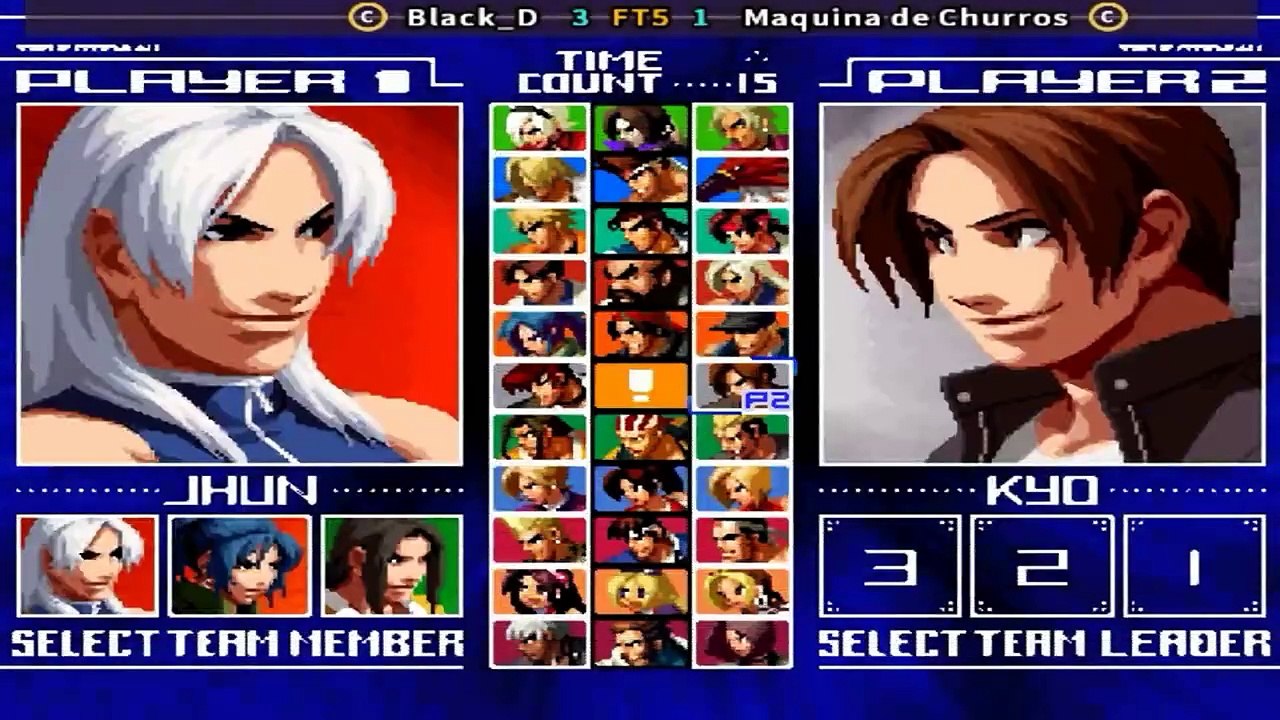 KOF 2003 - Black_D vs Maquina de Churros FT5