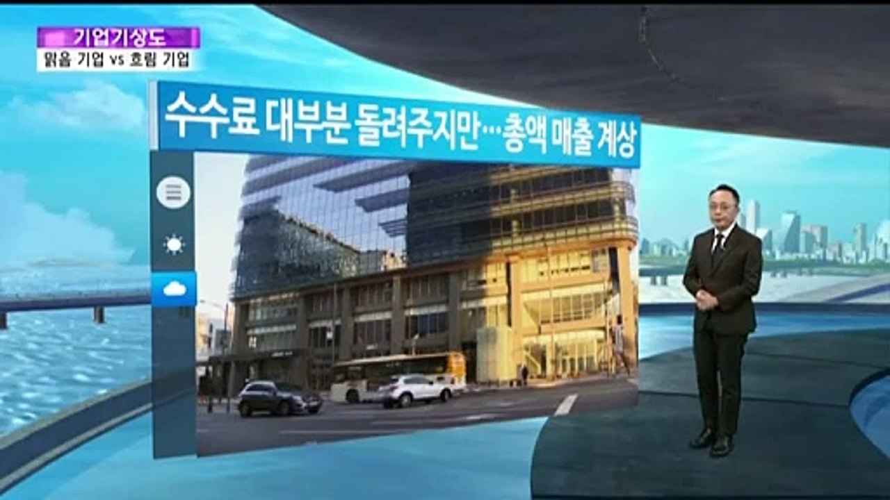 [기업기상도] 제철 만나 맑은 기업 vs 역풍 맞아 흐린 기업