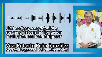 PRD en Acayucan definirá a sus candidatos a la diputación local en esta fecha ¿irá Rosalba Rodríguez?