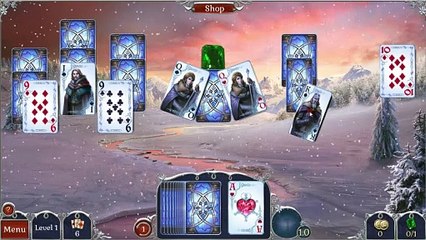 Jewel Match Solitaire Winterscapes - Gameplay Level 1 & 2