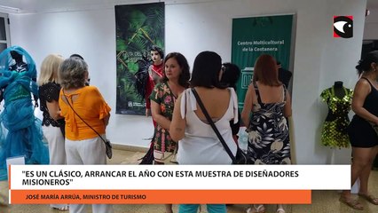 Es un clásico, arrancar el año con esta muestra de diseñadores misioneros