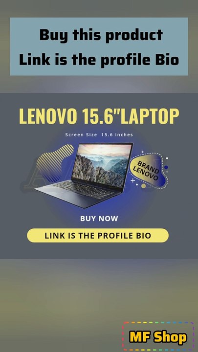 Lenovo 15.6" IdeaPad Laptop with 1 Year Microsoft Office 365