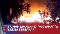 Kebakaran Hanguskan Rumah Limasan di Gunungkidul Yogyakarta