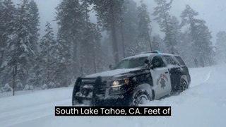 Dangerous blizzard continues pounding California with feet of snow, 190-mph wind gust