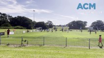 Wollongong Wolves' Chris McStay delivers a corner | March 3 | Illawarra Mercury